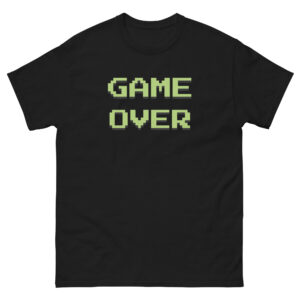 Klassisches Herren-T-Shirt “Game Over”